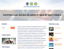 Tablet Screenshot of infogrames.fr